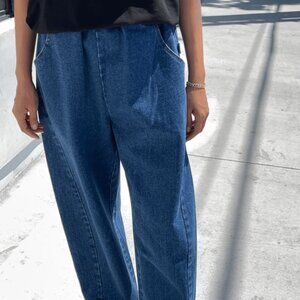 Le Bon Shoppe Arc Pant- Blue Denim